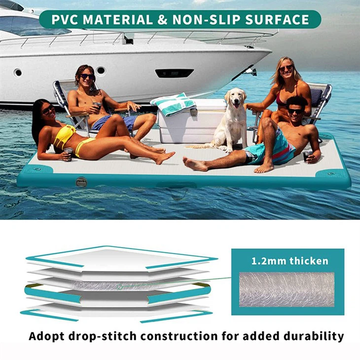 best inflatable swim platform